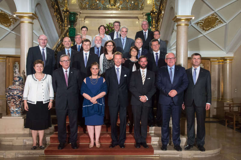 Audience des membres de la Commission européenne à l’occasion de la Présidence luxembourgeoise du Conseil de l’Union européenne