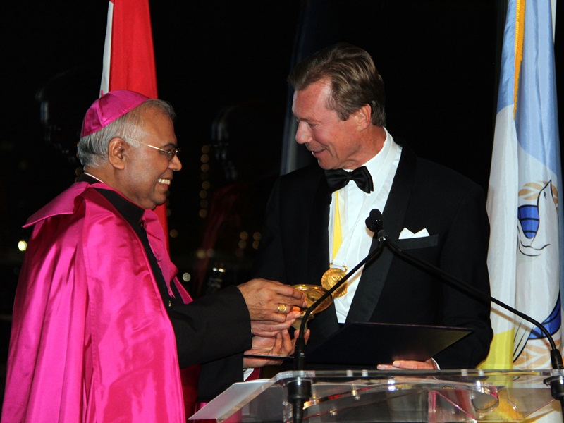 "Path to Peace Award 2013" décerné à S.A.R le Grand-Duc