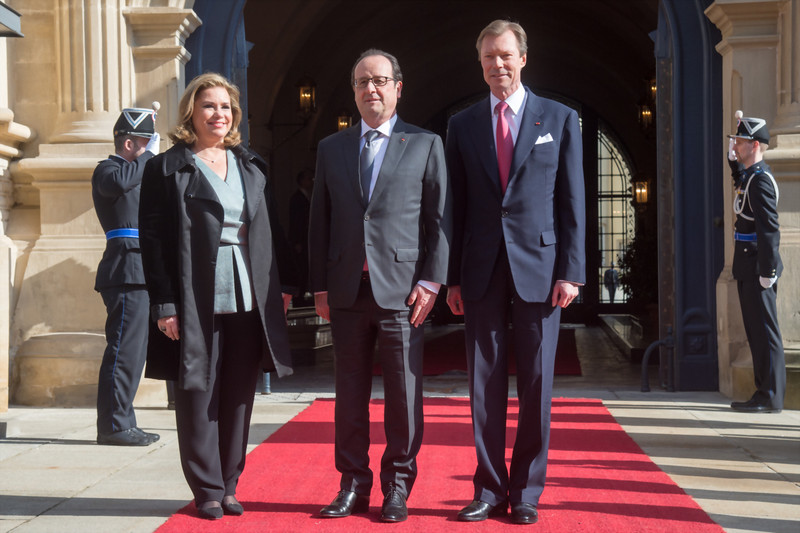 Visite officielle au Luxembourg du Président de la République française