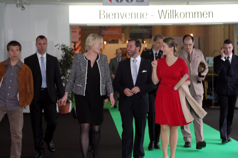 Cérémonie d'ouverture de la Foire internationale de Luxembourg