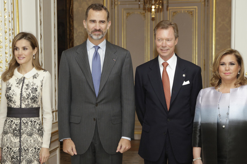 Visite officielle au Luxembourg de Leurs Majestés le Roi et la Reine d’Espagne