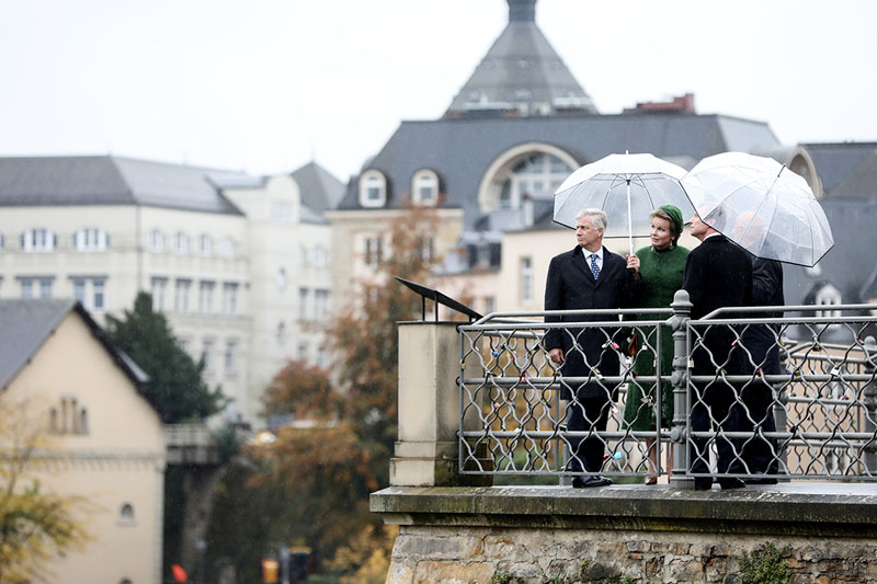 Visite d'Etat au Grand-Duché de Luxembourg de LL.MM. le Roi et la Reine des Belges - Première journée