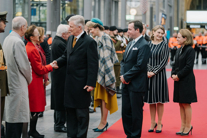Visite d'Etat au Grand-Duché de Luxembourg de LL.MM. le Roi et la Reine des Belges - Dernière journée