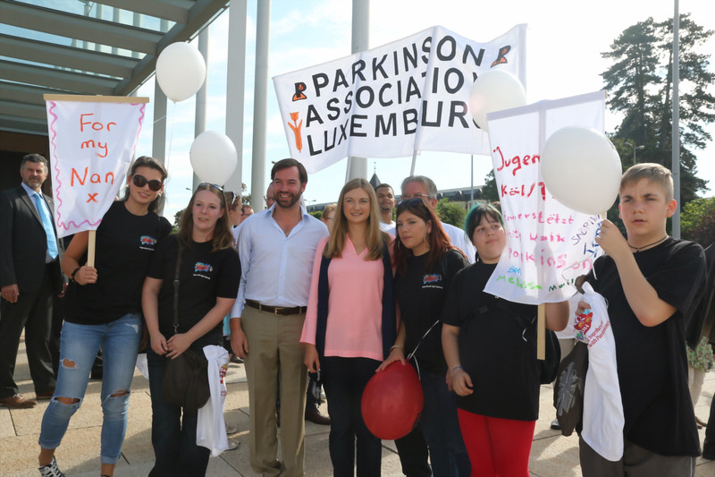 "European Unity Walk" organisée par Parkinson Luxembourg et European Parkinson's Disease Association