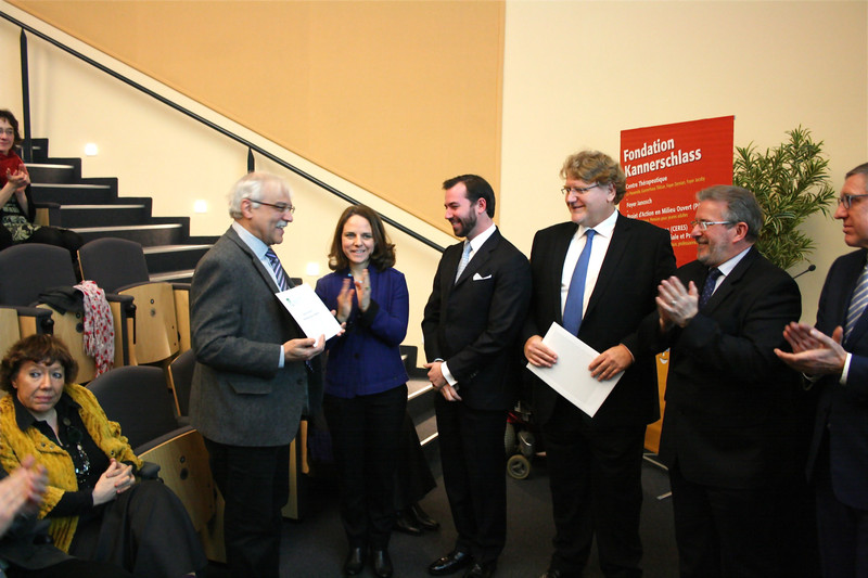 Remise de prix à l’Association nationale des Victimes de la Route