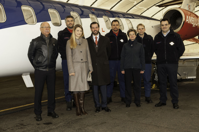 Visite de Luxembourg Air Rescue