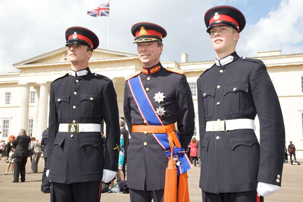 Sovereign's Parade à Sandhurst