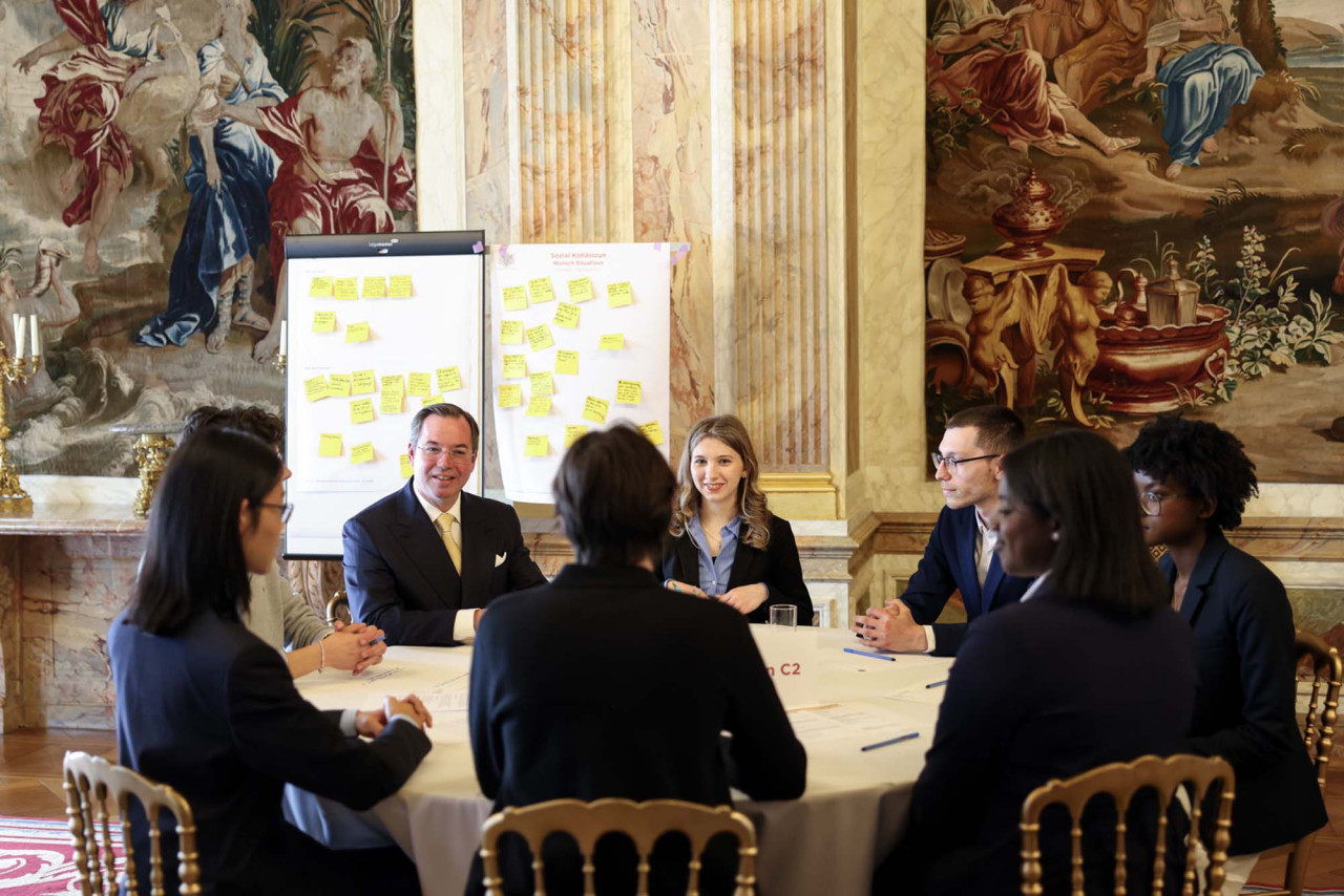 Le Grand-Duc en dialogue avec la jeunesse