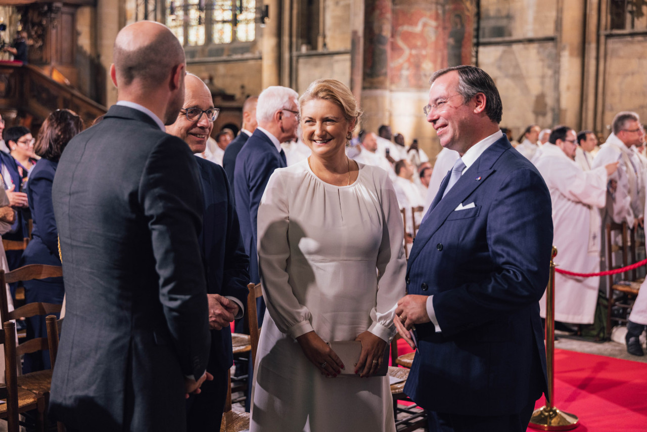 Le Couple grand-ducal à Metz à l’occasion de la visite du Pape Léon XIV