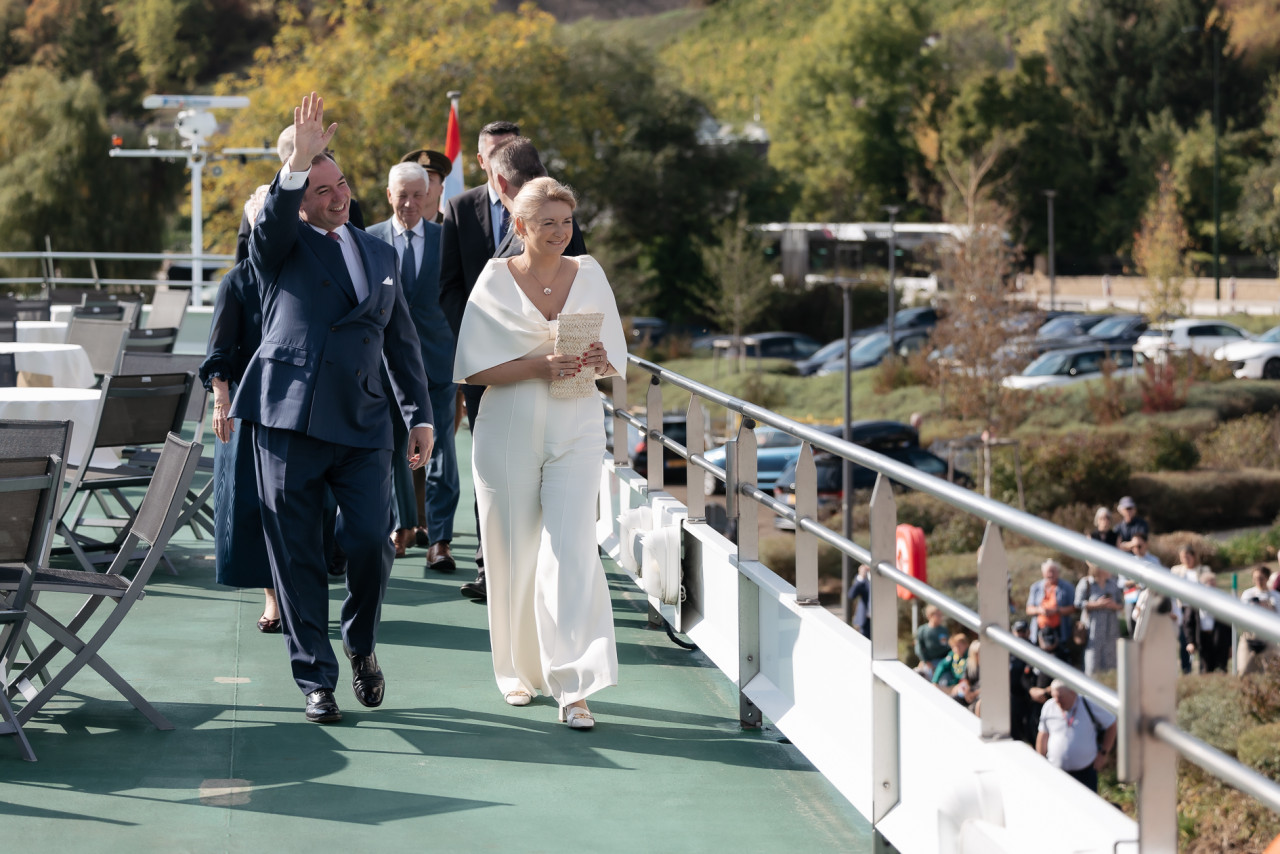 Joyeuse Entrée | Une arrivée par la Moselle à Ehnen