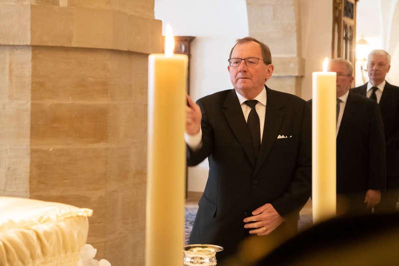 Hommage au Grand-Duc Jean - M. Fernand Etgen, président de la Chambre des députés