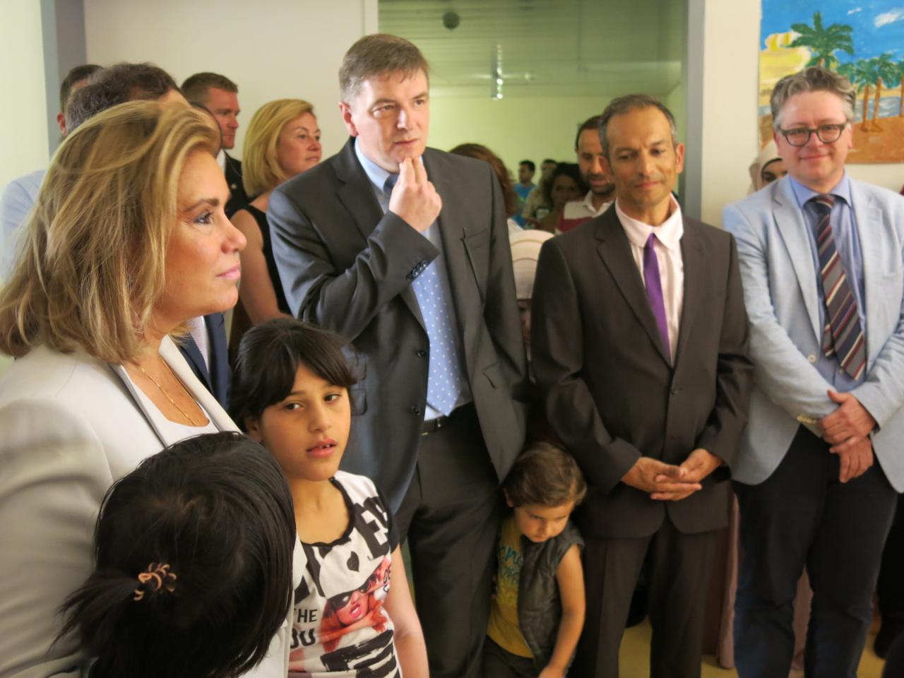 Visite centre d’accueil à Dudelange 