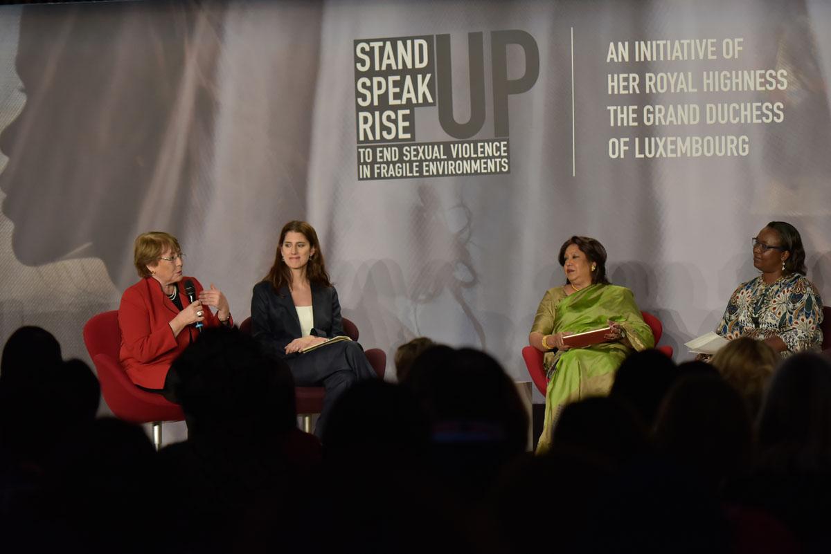 Discussions at the International Forum "Stand Speak Rise Up!