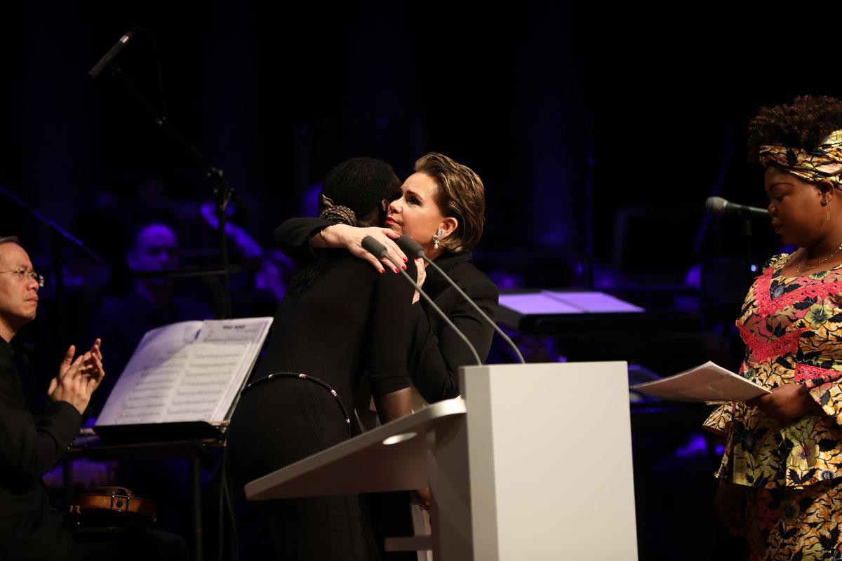 Gala-Abend in der Philharmonie anlässlich des internationalen Forums "Stand Speak Rise Up!"