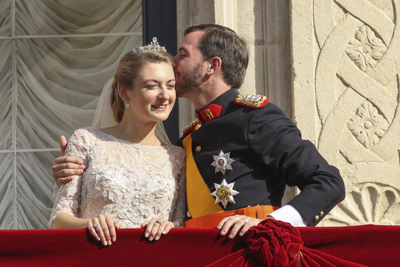 Mariage du Couple héritier - Balcon du Palais grand-ducal