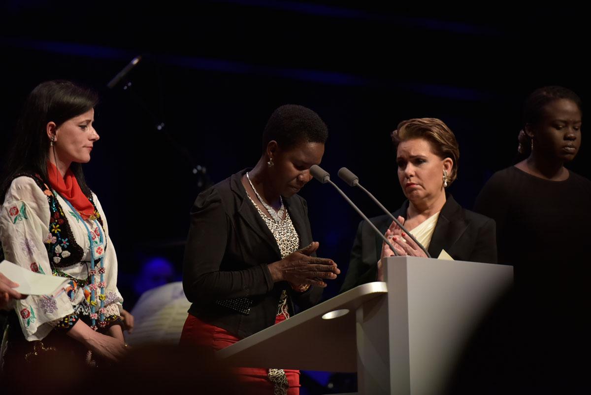 Gala-Abend in der Philharmonie anlässlich des internationalen Forums "Stand Speak Rise Up!"