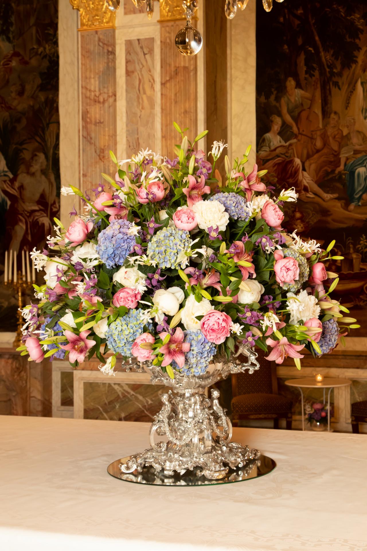 Floral decoration for the 2018 National Day 