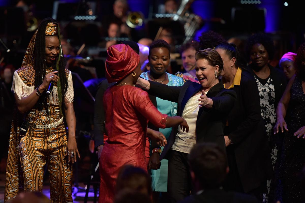 Gala-Abend in der Philharmonie anlässlich des internationalen Forums "Stand Speak Rise Up!"