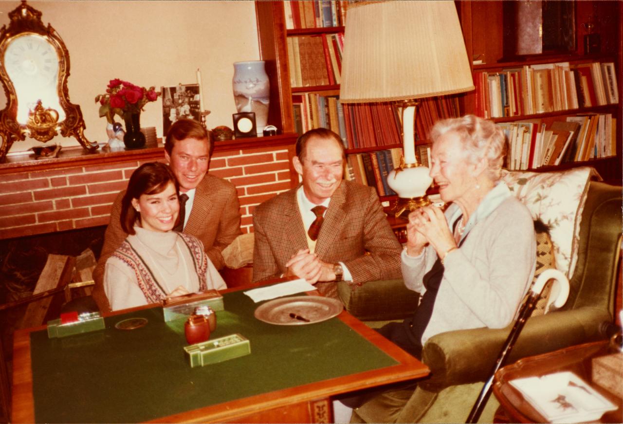 Familienfoto auf Schloss Fischbach