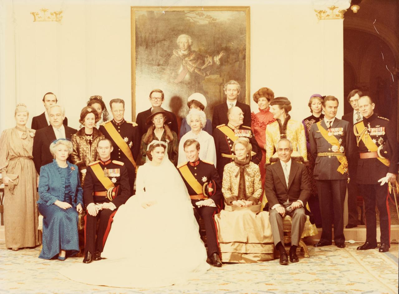 Prënzenhochzäit am Palais am Joer 1981