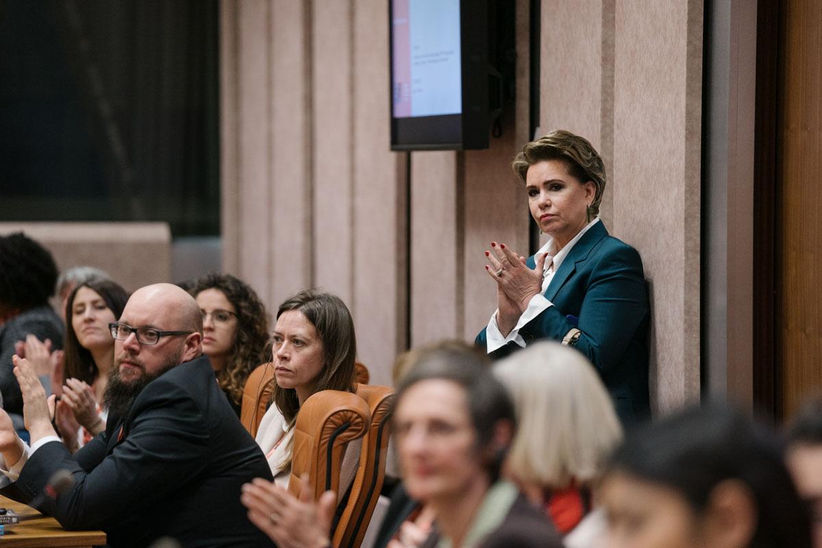 The Grand Duchess at the International Forum "Stand Speak Rise Up!