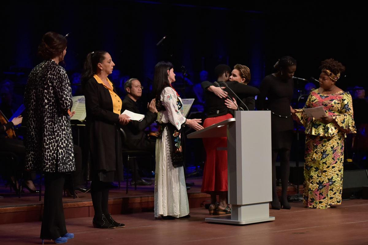 Gala-Abend in der Philharmonie anlässlich des internationalen Forums "Stand Speak Rise Up!"