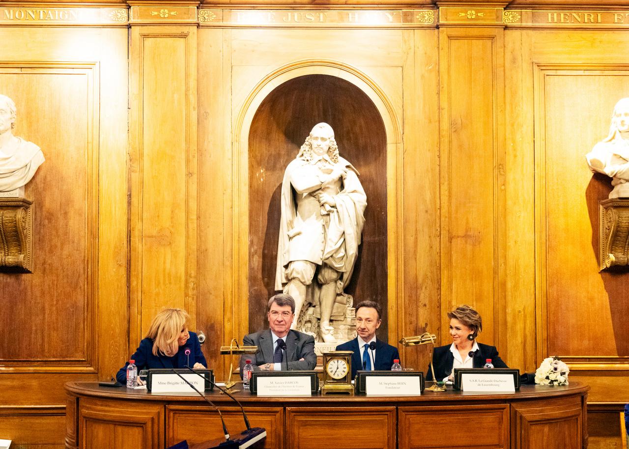 Remise du Prix Histoire de la Fondation Stéphane Bern pour l'Histoire et le Patrimoine