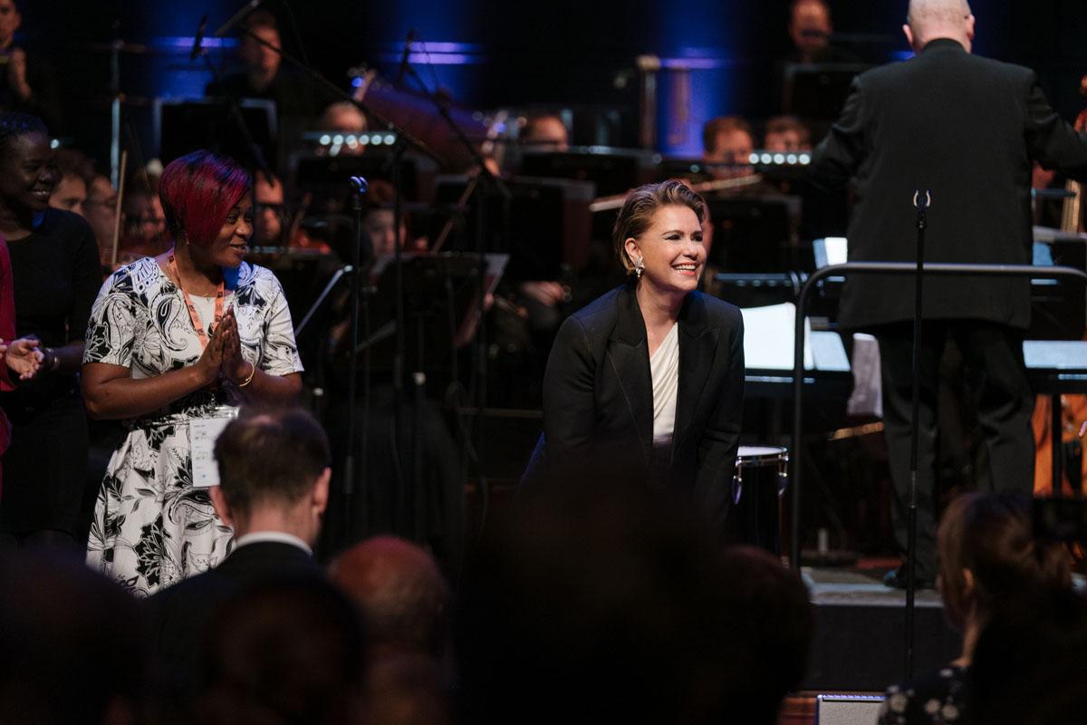 Gala-Abend in der Philharmonie anlässlich des internationalen Forums "Stand Speak Rise Up!"