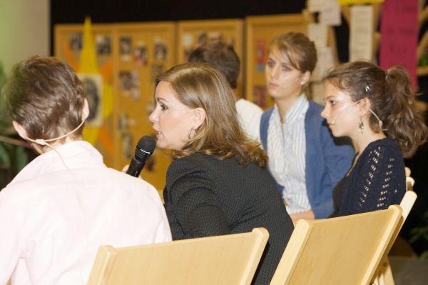 Rencontre-débat avec les élèves du Lycée Aline Mayrisch