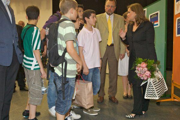 Rencontre-débat avec les élèves du Lycée Aline Mayrisch