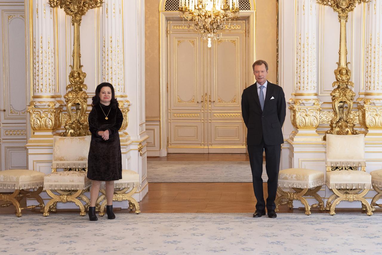 Photo d'audience - Mme Claudia Monti, médiatrice