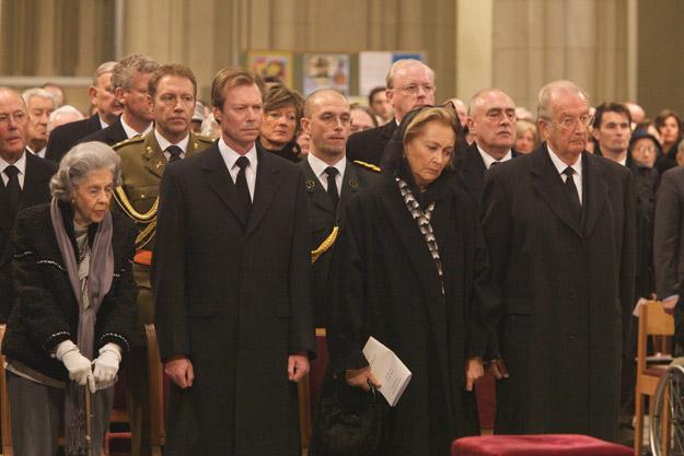 S.A.R. le Grand-Duc aux funérailles