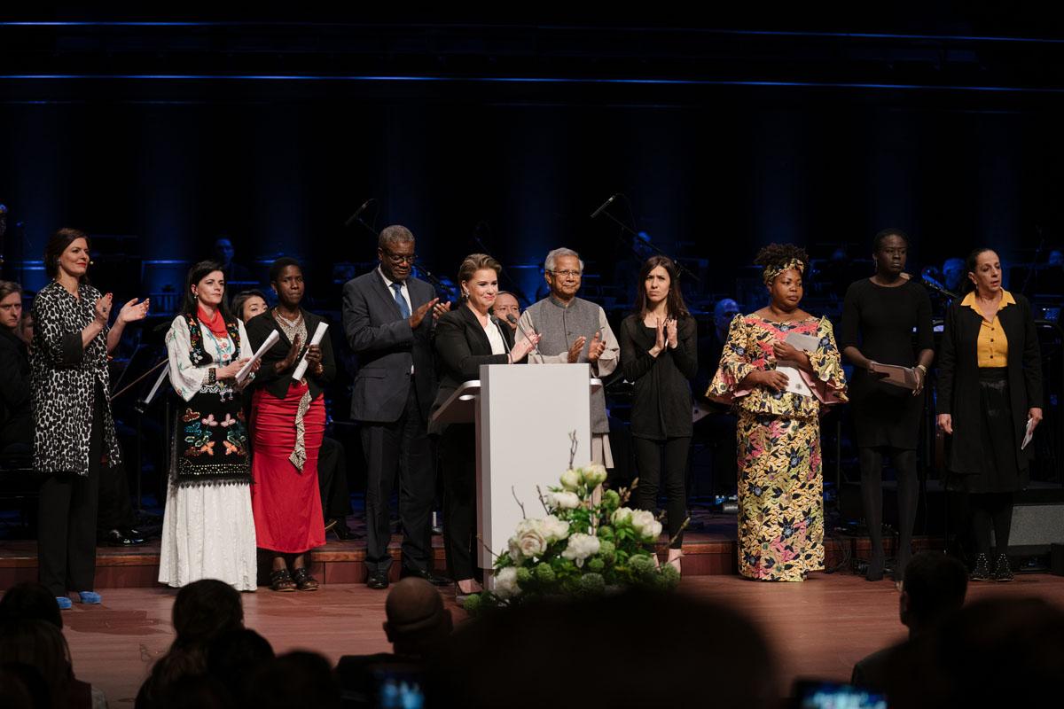 Gala-Abend in der Philharmonie anlässlich des internationalen Forums "Stand Speak Rise Up!"