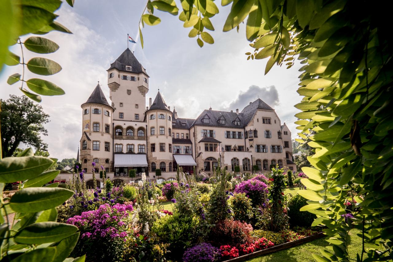 View of Berg Castle from the garden