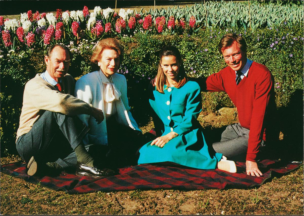 The Grand Duke and the Grand Duchess with the Crown Prince and Crown Princess