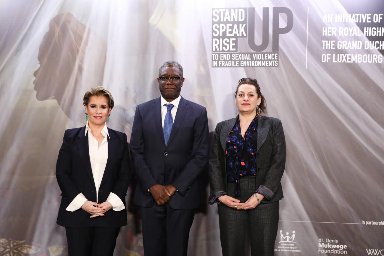 Vorstellung des internationales Forums "Stand Speak Rise Up!"