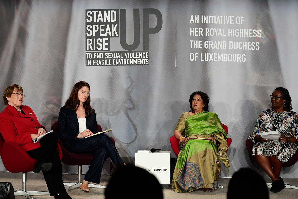 Round table at the International Forum "Stand Speak Rise Up!