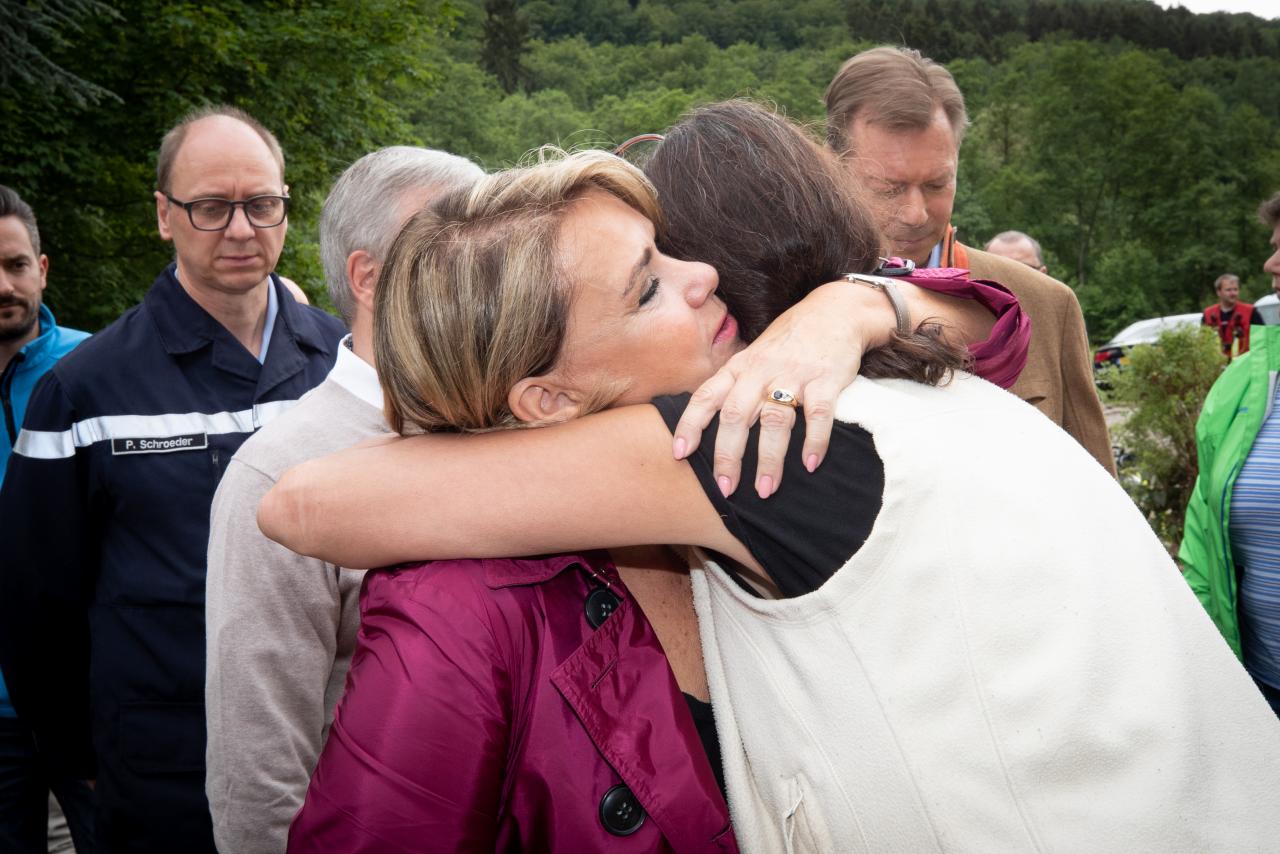 Floods in Luxembourg - Visit to Müllerthal