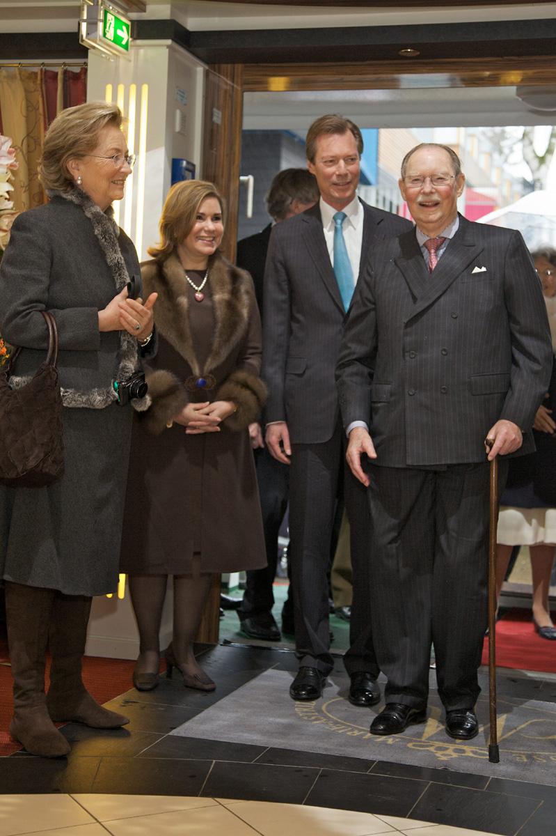 The Grand Duke and Grand Duchess with Grand Duke Jean