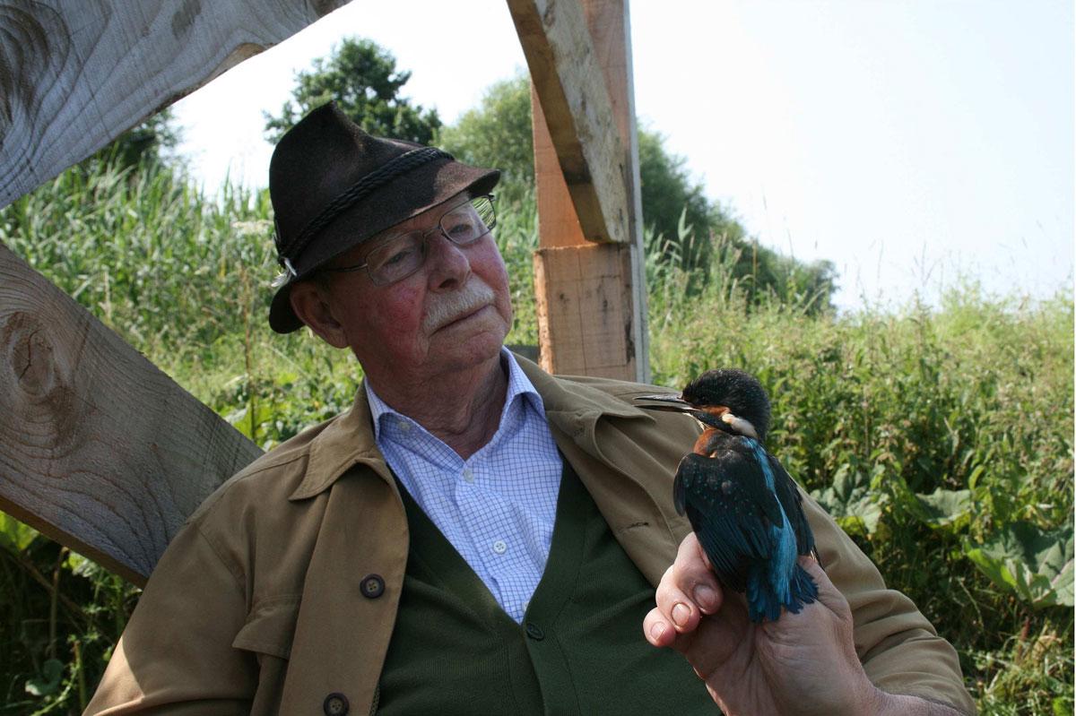 Le Grand-Duc observe un oiseau