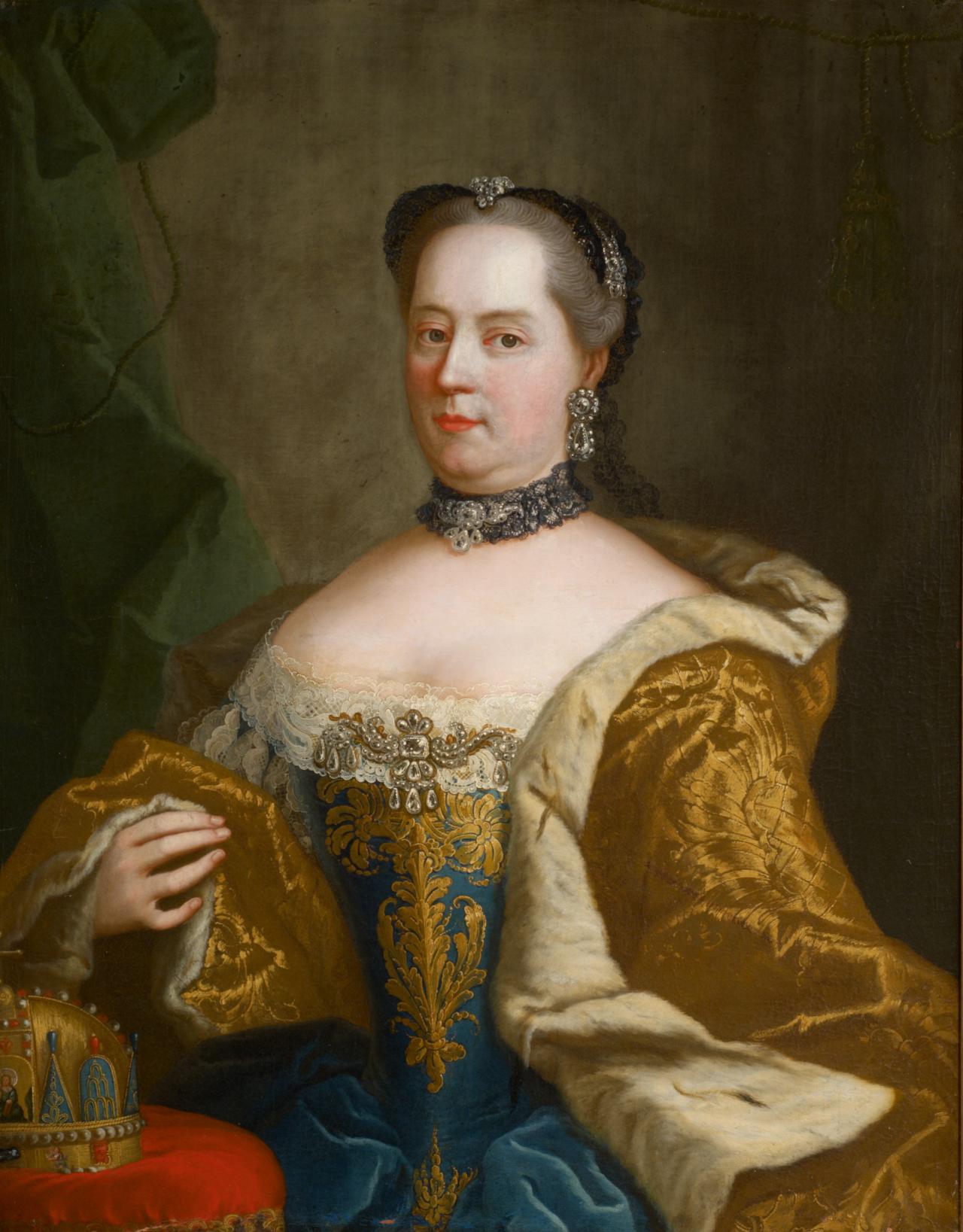 Peinture de l'Impératrice Marie-Thérèse