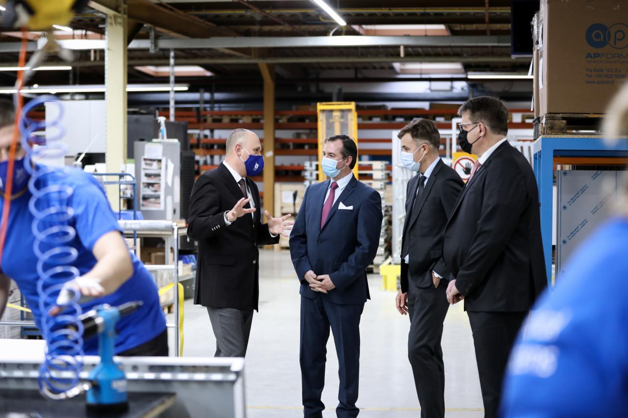 Visite de la société luxembourgeoise B Medical Systems