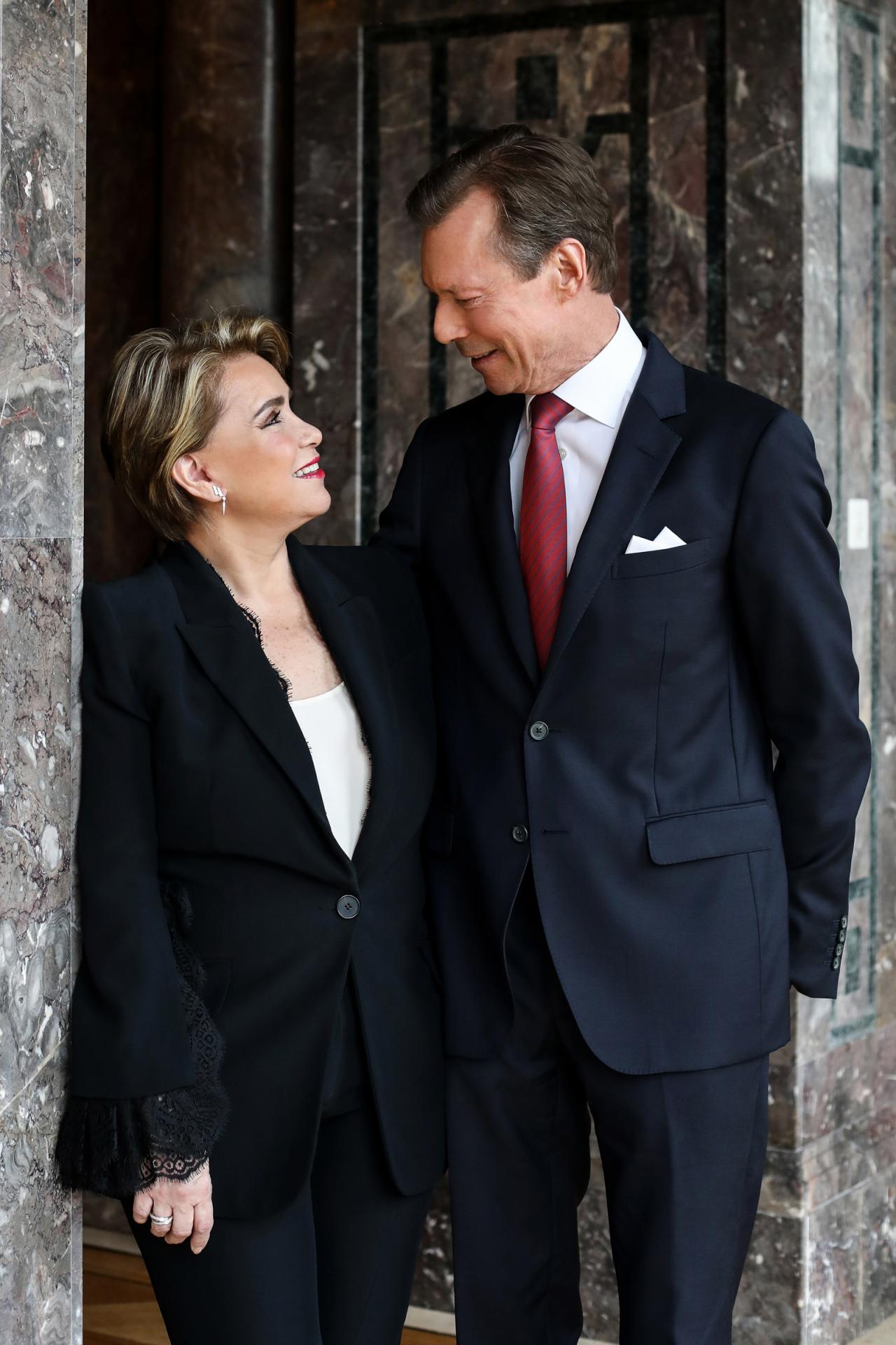 Portrait du Couple grand-ducal
