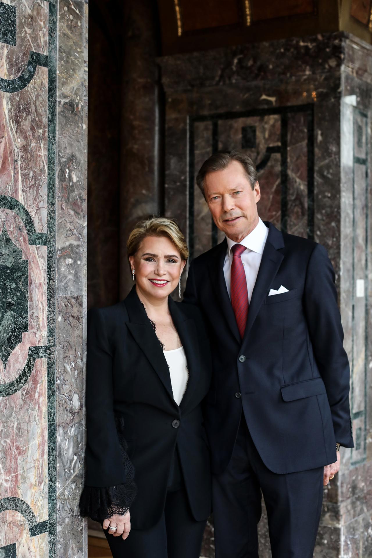 Portrait du Couple grand-ducal
