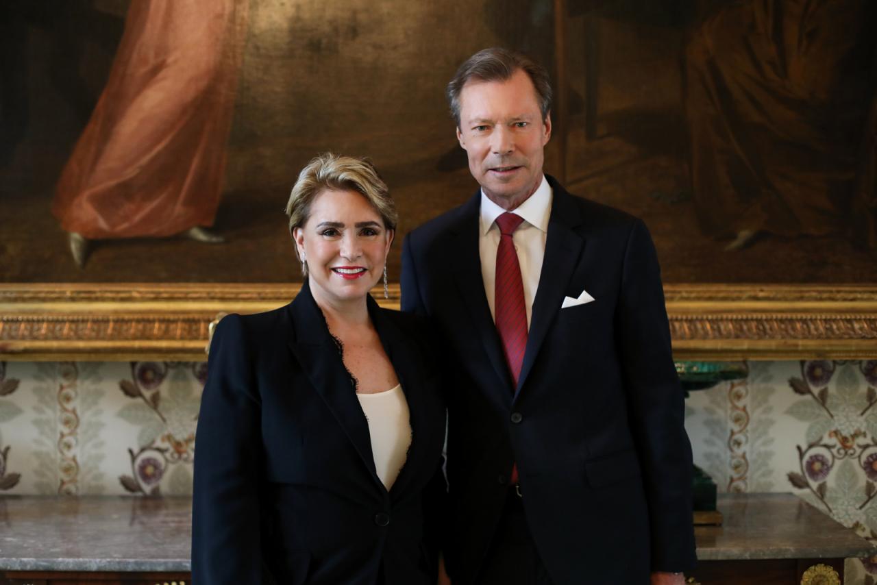 Portrait du Couple grand-ducal