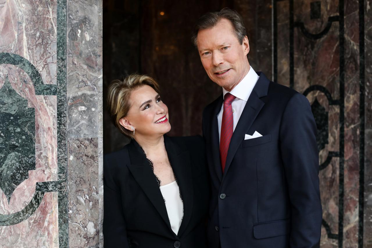 Portrait du Couple grand-ducal