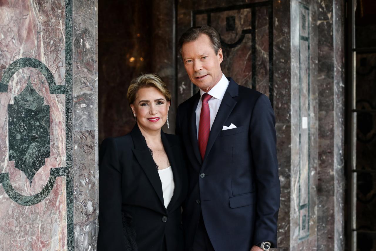 Portrait du Couple grand-ducal