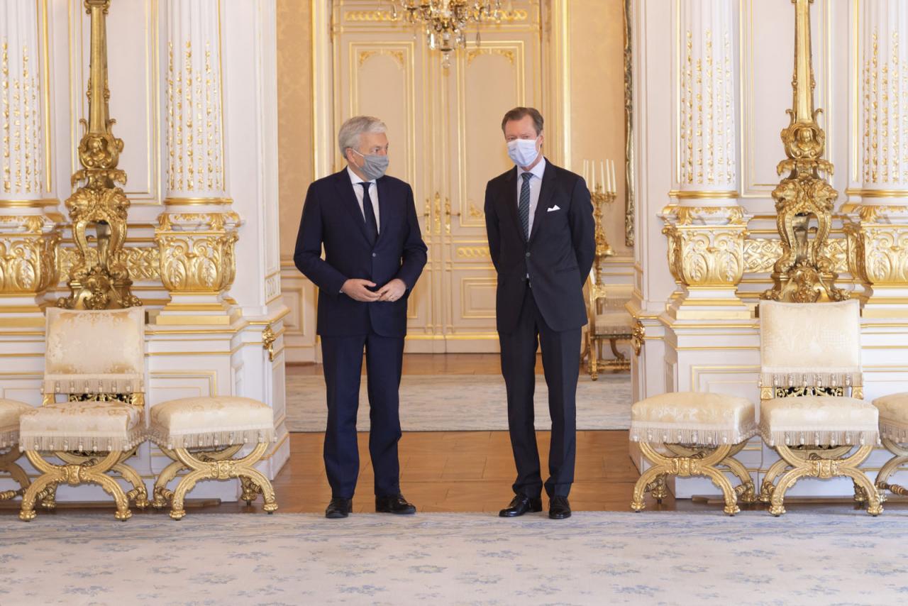 Audience de M. Didier Reynders, Commissaire européen à la Justice