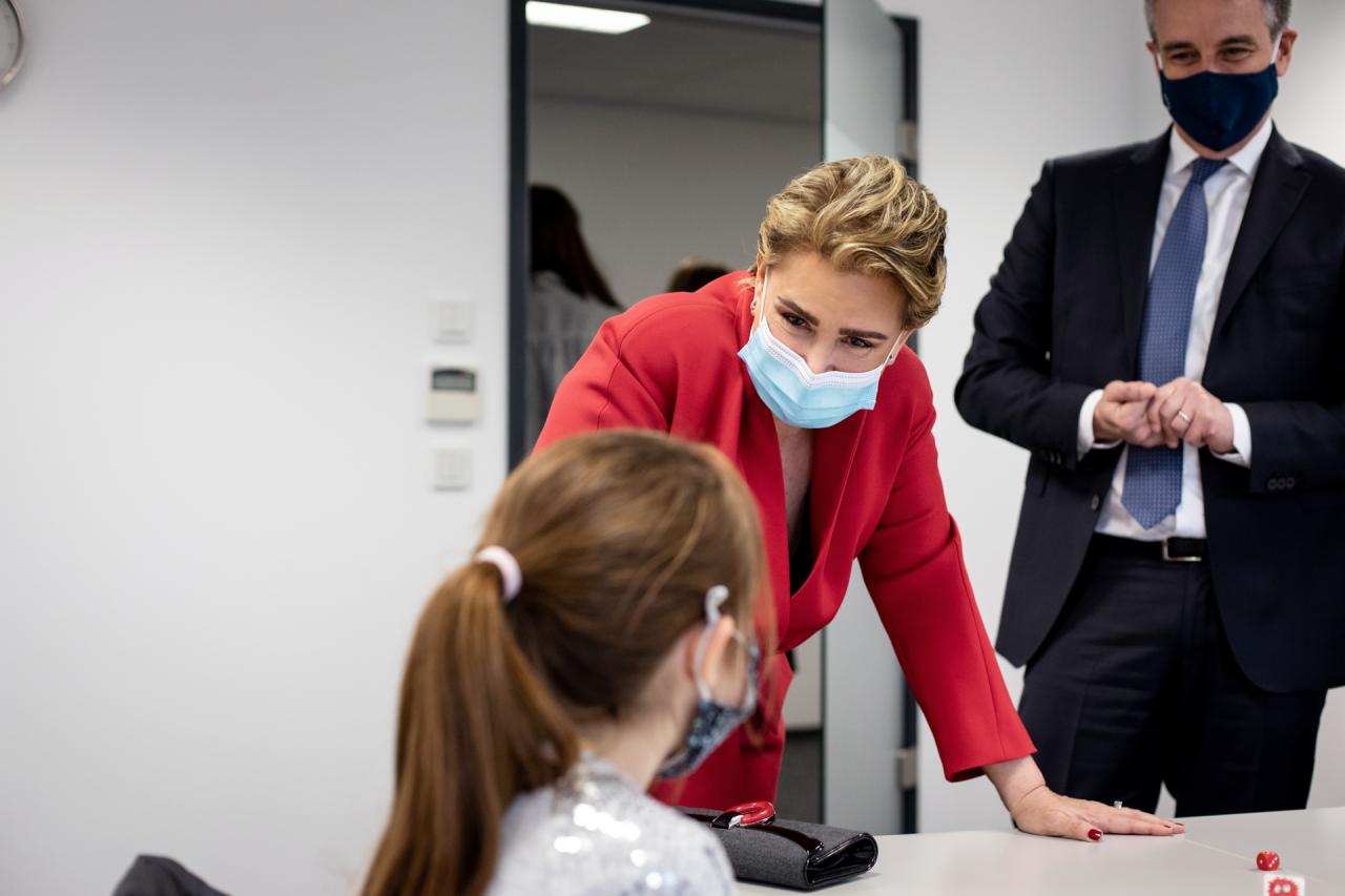 La Grande-Duchesse au Centre pour le Développement des Apprentissages