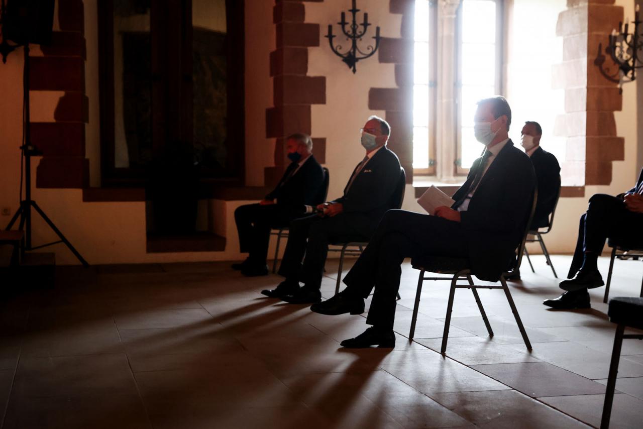 Le Grand-Duc assiste à la séance académique